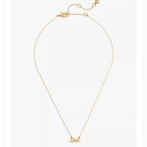 ♠️Kate Spade Say Yes Mrs Necklace♠️